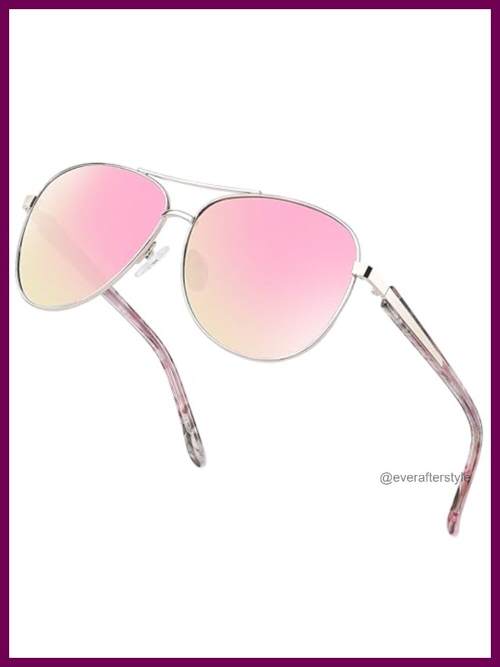 Polarized Aviator Sunglasses Acetate Frame UV400 TAC Lenses
